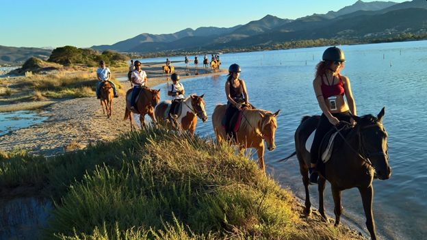 Horseback riding in Sardinia